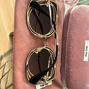 Miu Miu | Accessories | Miu Miu Sunglasses With Hard Case 
